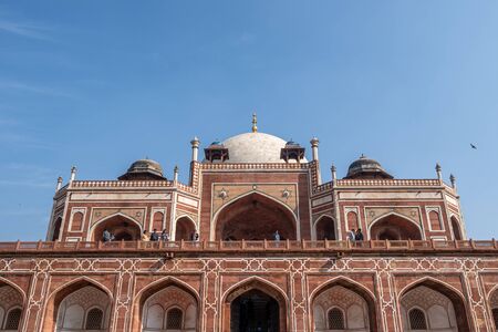 humayun's tomb complex in new delhi, india