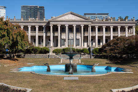 Daehan Empire History Museum in Seokjojeon hall in Deoksu Palace in Seoul, South Koreaのeditorial素材