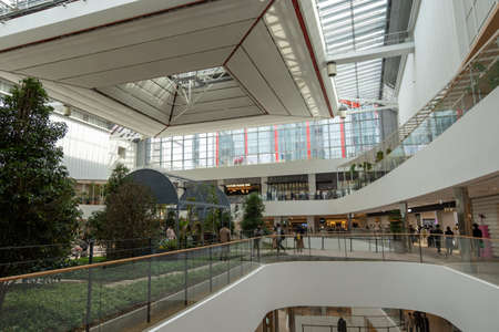 Inside the Hyundai Seoul mall in Yeouido, Seoul, South Korea. Taken few weeks after the opening....