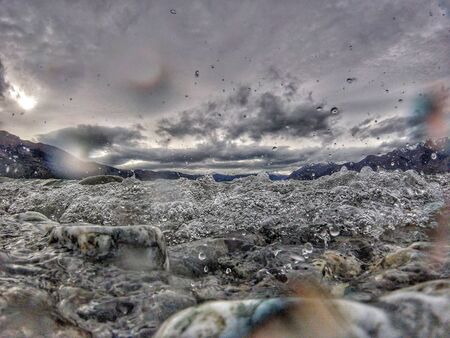 Lake Hawea New Zealandの写真素材