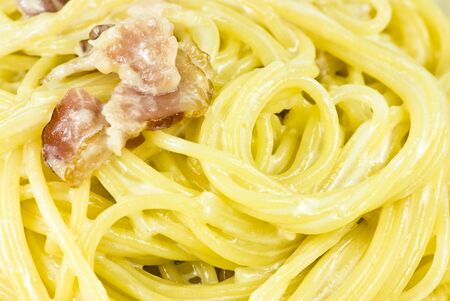 spaghetti closeupの写真素材