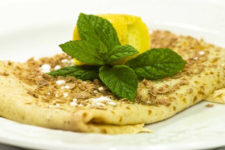 crepes closeupの写真素材