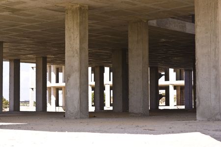 unfinished buildingの写真素材