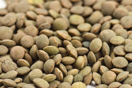 lentils closeupの写真素材