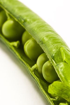 peas close up