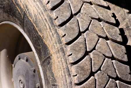 tire closeupの写真素材