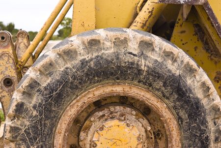 trucktire closeupの写真素材