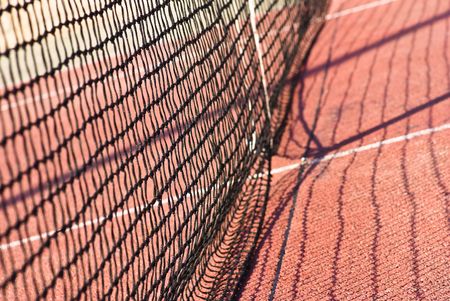 tennis courtの写真素材