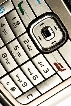 mobile phone closeupの写真素材