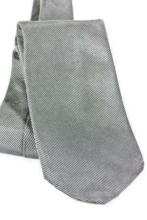 grey tie isolated