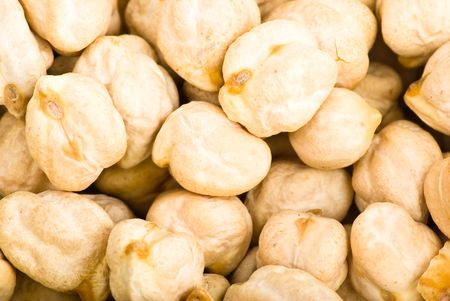 chickpeas closeupの写真素材