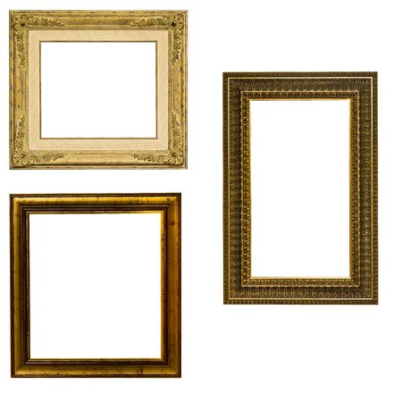 frames collection isolatedの写真素材
