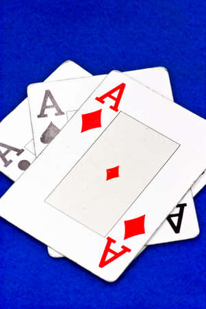 poker cardsの写真素材