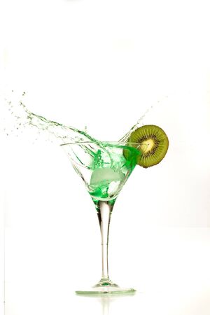 cocktail splashの写真素材