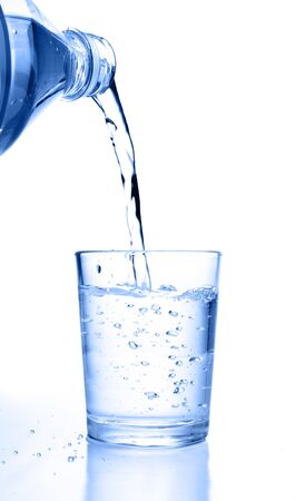 pouring waterの写真素材