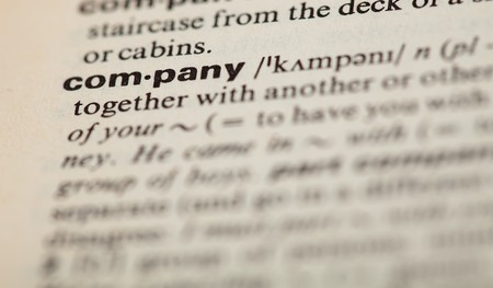 company wordの写真素材