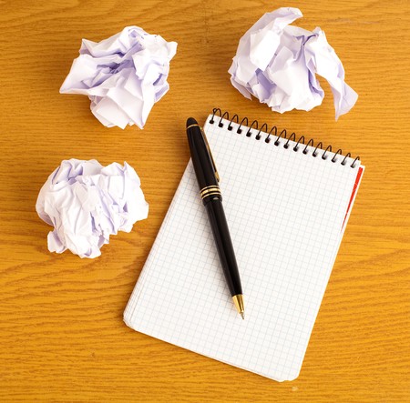 notebookの写真素材