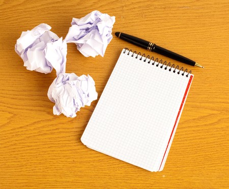 notebookの写真素材