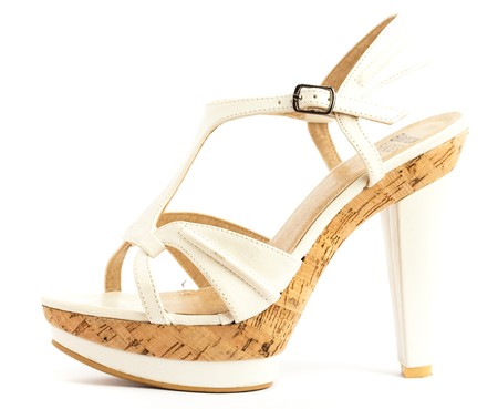 high heeled shoeの写真素材