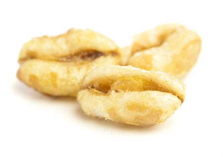extreme closeup of a sweets cereal corns  の写真素材