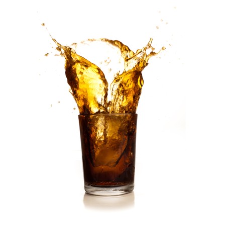 beverage splashの写真素材