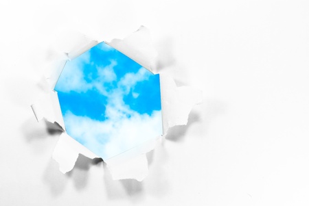 paper gapの写真素材