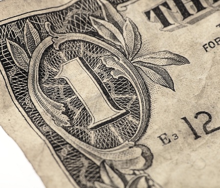 one dollar detail texture, extreme closeup photoの写真素材