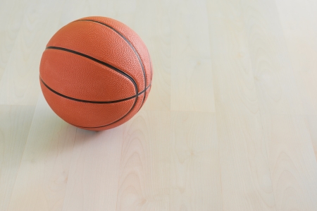 Orange Basket Ball Isolated On Textureの写真素材