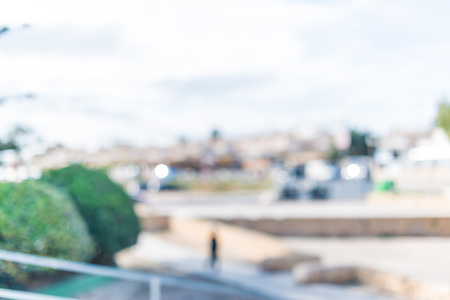 Blurred defocused natural backgroundの写真素材