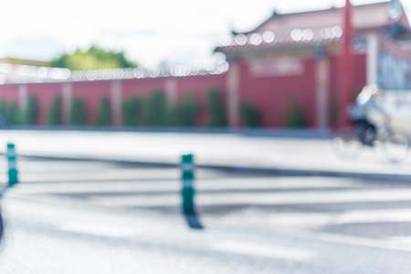 Defocused and blurred background, outdoorの写真素材