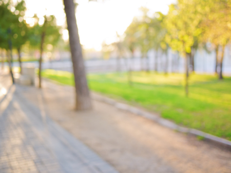 Blurred defocused natural backgroundの写真素材