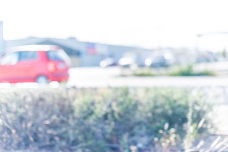 Defocused and blurred background, outdoorの写真素材