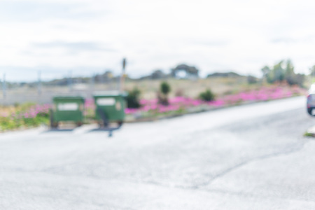 Blurred defocused natural backgroundの写真素材