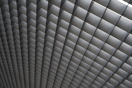 Technical pattern light coming through panel の写真素材