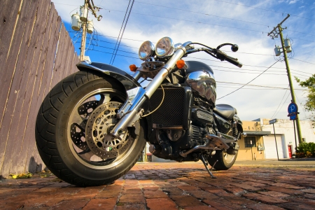 Chopper Motorcycleの写真素材