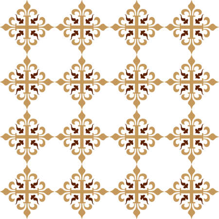 Seamless wallpaper patternr without a seam from beautiful bent linesのイラスト素材