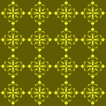 Seamless wallpaper patternr without a seam from beautiful bent linesのイラスト素材