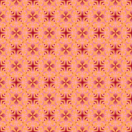 Seamless wallpaper patternr without a seam from beautiful bent linesのイラスト素材