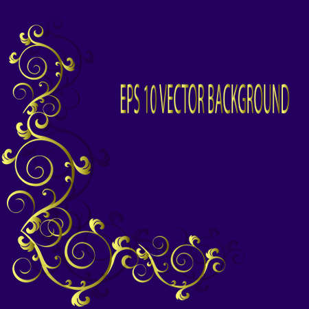 abstract flora background with a place for your textのイラスト素材