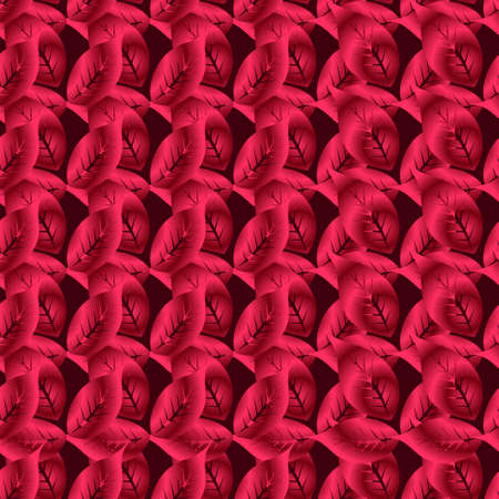 Seamless wallpaper pattern from abstract smooth forms, のイラスト素材