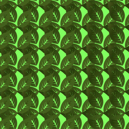 Seamless wallpaper pattern from abstract smooth forms, 