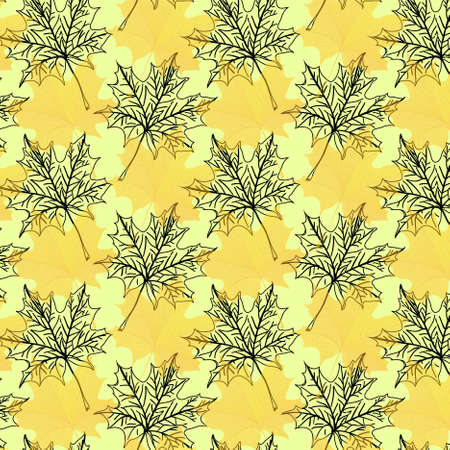 Seamless wallpaper pattern from abstract smooth forms, のイラスト素材