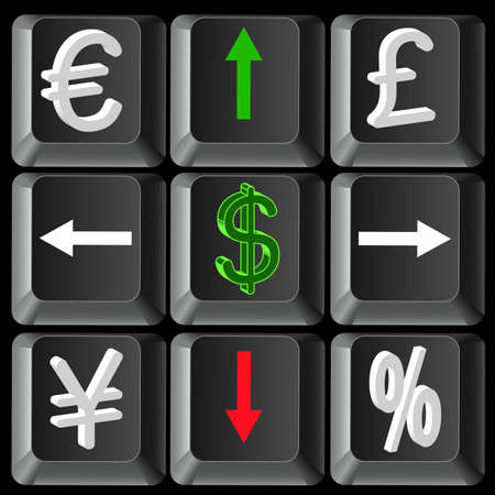 World financial crisisのイラスト素材