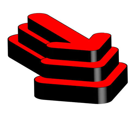 Vector red arrowsのイラスト素材
