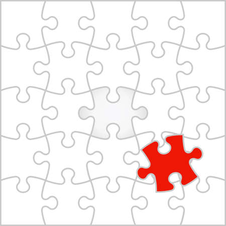 Background Vector Illustration jigsaw puzzleのイラスト素材