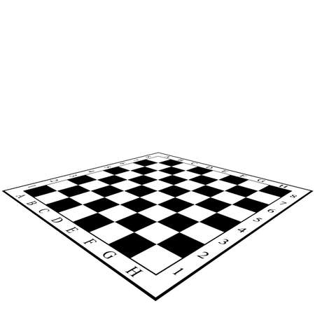 Chess Board. のイラスト素材