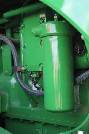 The new engine tractor. Agricultural machinery