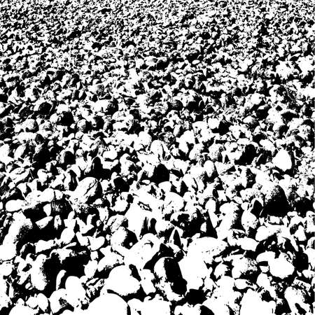 Ancient stone wall  background vector illustratuinのイラスト素材