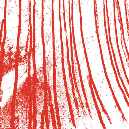 Texture  white  wall with bloody red stains. Vector illustration.のイラスト素材