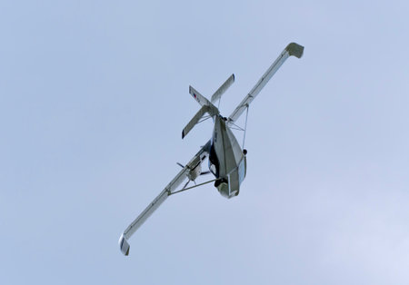 MOSCOW REGION, CHERNOE AIRFIELD 22 May 2021: airplane amphibious aircraft L-65 - Seagull the Sky...